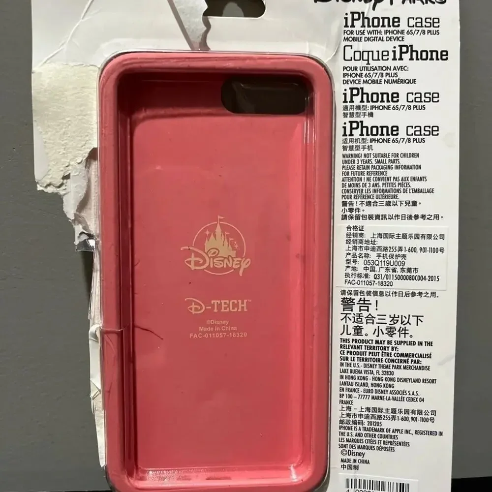 DISNEY Dole Whip IPhone Case 6S+, 7+, 8+ New, opened